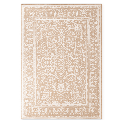 Dubbelzijdig Buitenkleed Kona - Beige/Wit