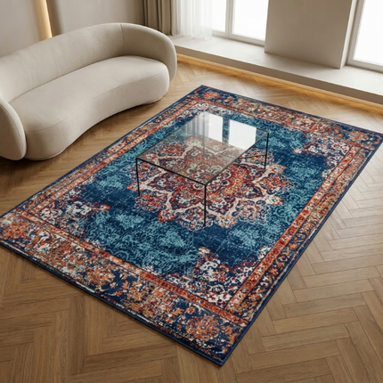Vloerkleed Maderno - Blauw