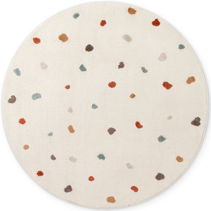 Vloerkleed Kids - Funny Dots Rond