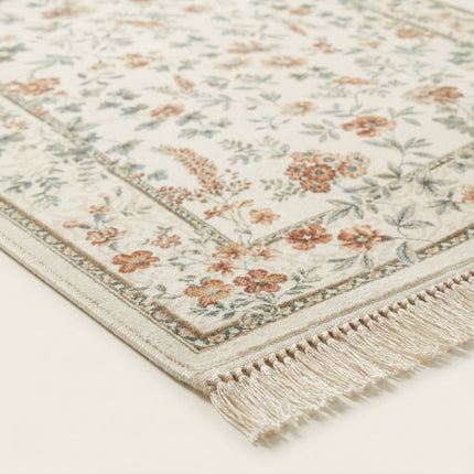 Vloerkleed Oriental Flowers - Crème