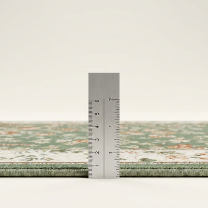 Vloerkleed Oriental Flowers - Groen