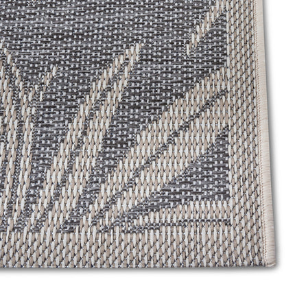 Buitenkleed Palms - Grijs/Beige