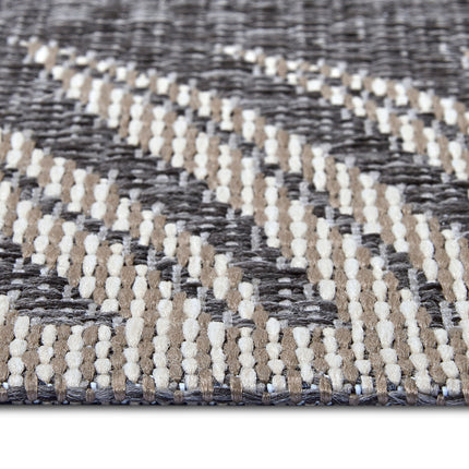 Buitenkleed Palms - Grijs/Beige