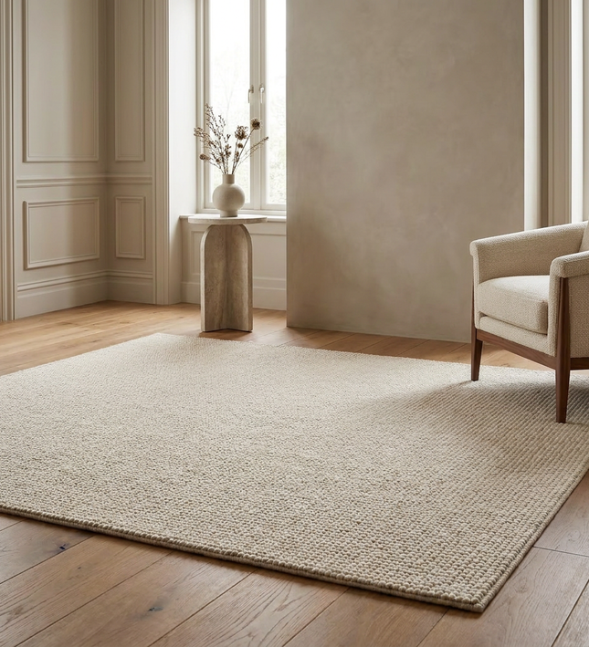 Vloerkleed Rocco - Crème