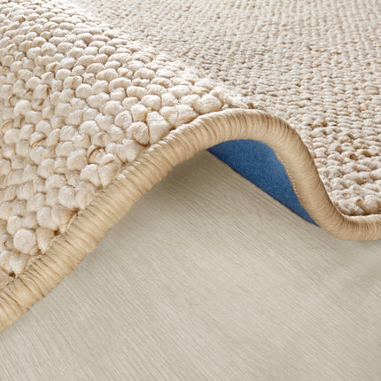 Vloerkleed Rond Wool - Creme - Rol