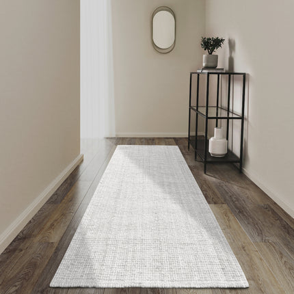 Handgeweven Jute Vloerkleed Rosalie - Wit