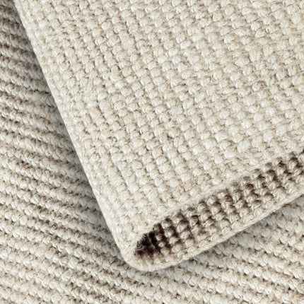 Handgeweven Jute Vloerkleed Rosalie - Wit