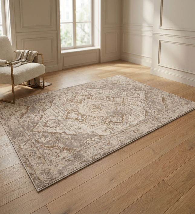 Vloerkleed Vintage Sand - Beige