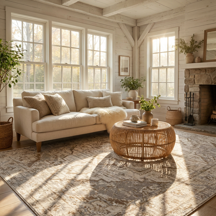 Vloerkleed Vintage Sand - Beige