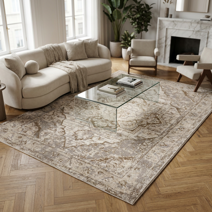 Vloerkleed Vintage Sand - Beige