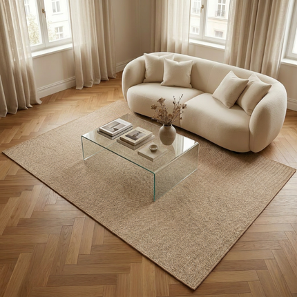 Vloerkleed Wool - Beige