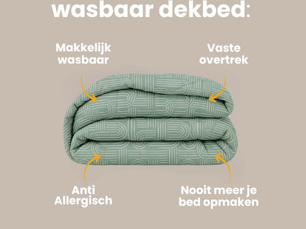Easy Dekbed Zonder Overtrek - Thin Bow