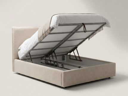 Boxspring met opbergruimte Modena - Beige
