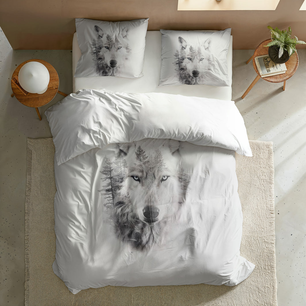 Dekbedovertrek Wolf Dream Dekbed Discounter dekbedovertrek-wolf-dream-dekbed-discounter