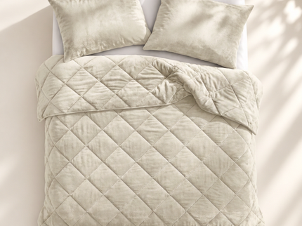 Easy Dekbed Zonder Overtrek - Velvet - Creme