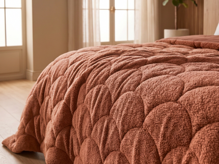 Easy Dekbed Teddy - Roze