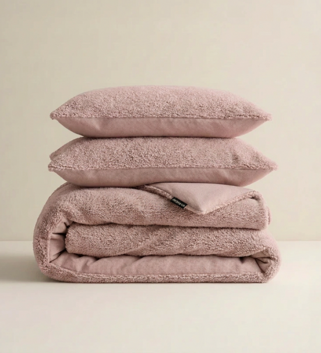 Dekbedovertrek Teddy - Roze