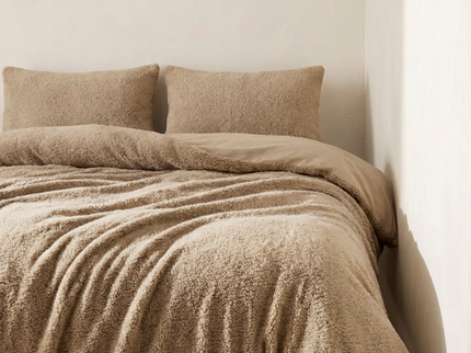 Dekbedovertrek Teddy - Blush Taupe