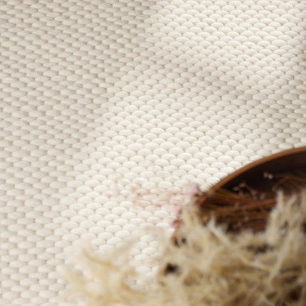 Vloerkleed Beans Rechthoekig - Natuurcreme