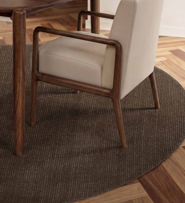 Ted Baker Vloerkleed Croom Rond - Bruin