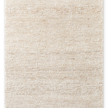 Vloerkleed Peas Rechthoekig - Creme beige