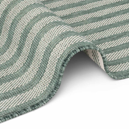 Ted Baker Buitenkleed Linley Dubbelzijdig - Groen Wit