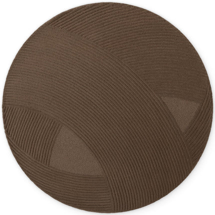 Vloerkleed Victoria Rond - Bruin