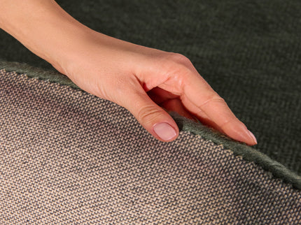 Vloerkleed Kari Rond - Groen