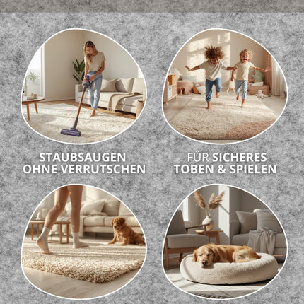 Vloerkleed Grip Rechthoekig - Grijs