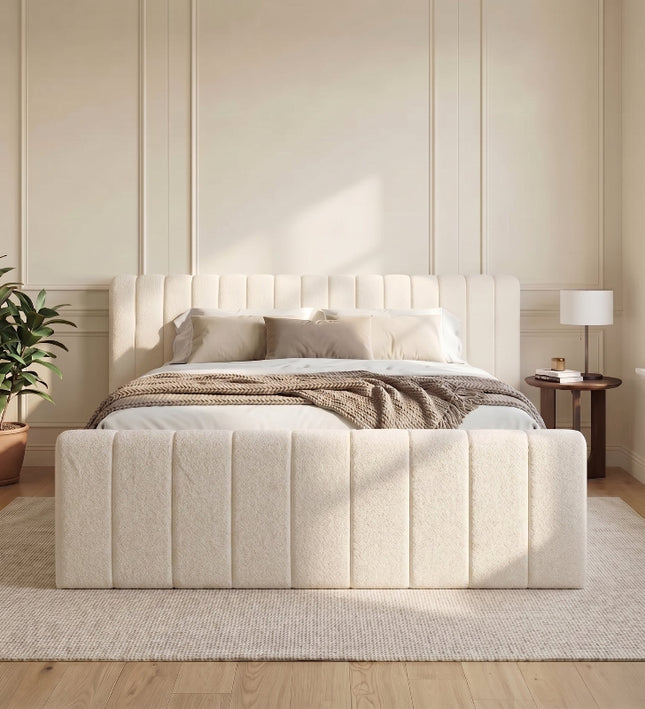 Boxspring Amour Rituals - Teddy - Crème