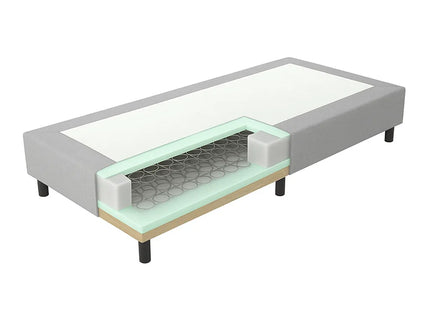 Verende Hotelboxspring zonder Matras - Grijs