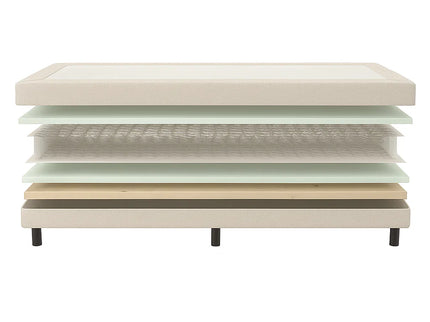 Verende Hotelboxspring zonder Matras - Beige
