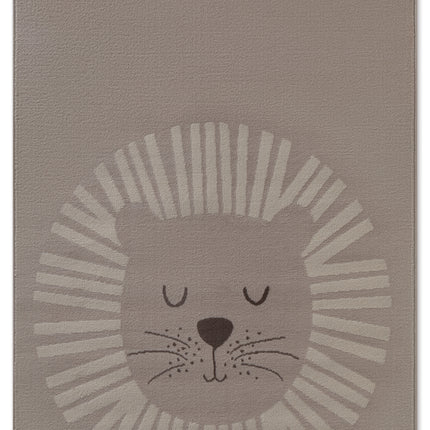 Vloerkleed Happy Lion Rechthoekig - Beige, creme
