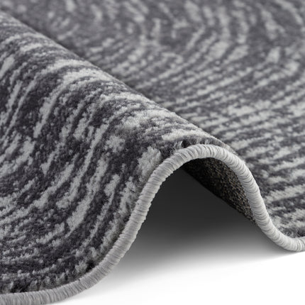 Vloerkleed Cavallo Rond - Grijs