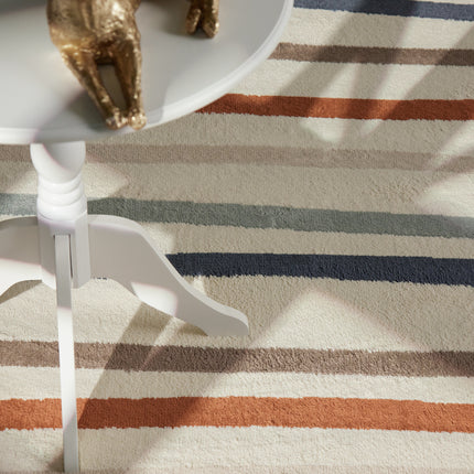 Vloerkleed Linnea Rechthoekig - Creme Multicolor