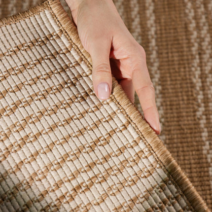 Ted Baker Vloerkleed Allington Rechthoekig - Jute Wit