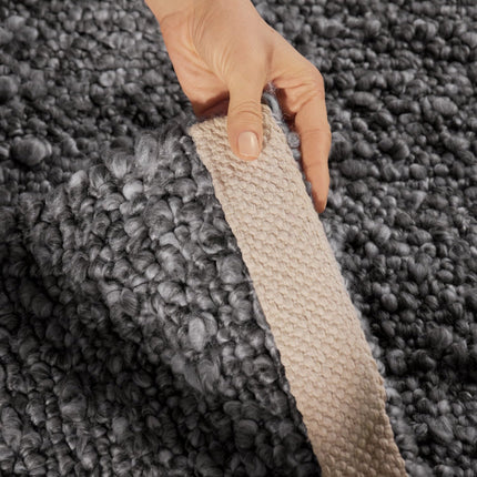Vloerkleed Portobello Rechthoekig - Donkergrijs