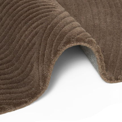 Vloerkleed Victoria Organisch - Bruin