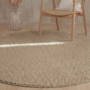 Vloerkleed Diana Rond - Beige