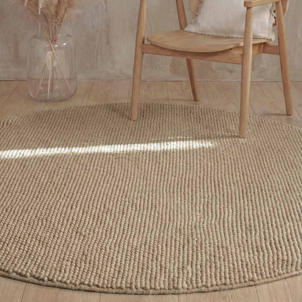 Vloerkleed Diana Rond - Beige