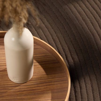 Vloerkleed Victoria Organisch - Bruin