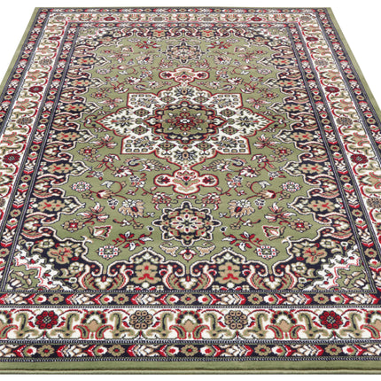 Vloerkleed Parun Tabriz Rechthoekig - groen