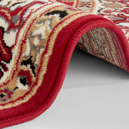 Vloerkleed Parun Tabriz Rond - rood