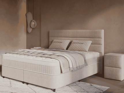 Boxspring met Opbergruimte - Horizon - Beige