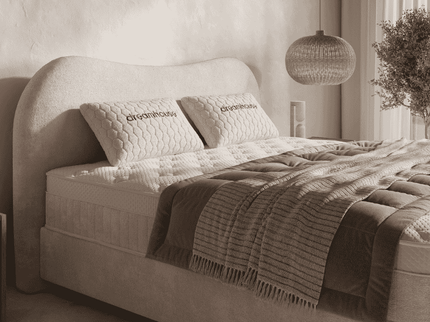 Boxspring met Opbergruimte - Arcus - Beige