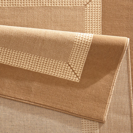 Vloerkleed Band Rechthoekig - Beige/Crème
