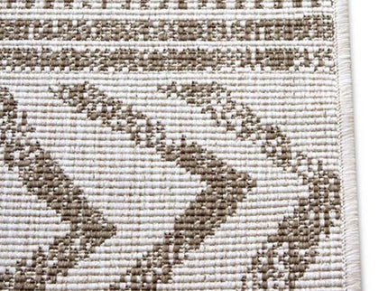 Dubbelzijdig Buitenkleed Biri - Beige/Crème