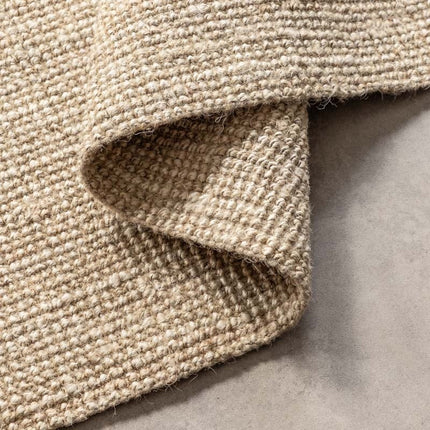 Handgeweven Jute Vloerkleed - Crème