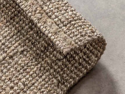 Handgeweven Jute Vloerkleed - Taupe