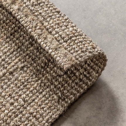 Handgeweven Jute Vloerkleed - Taupe